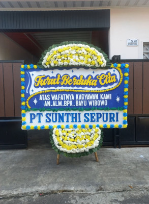 Papan Bunga Duka di Gowongan